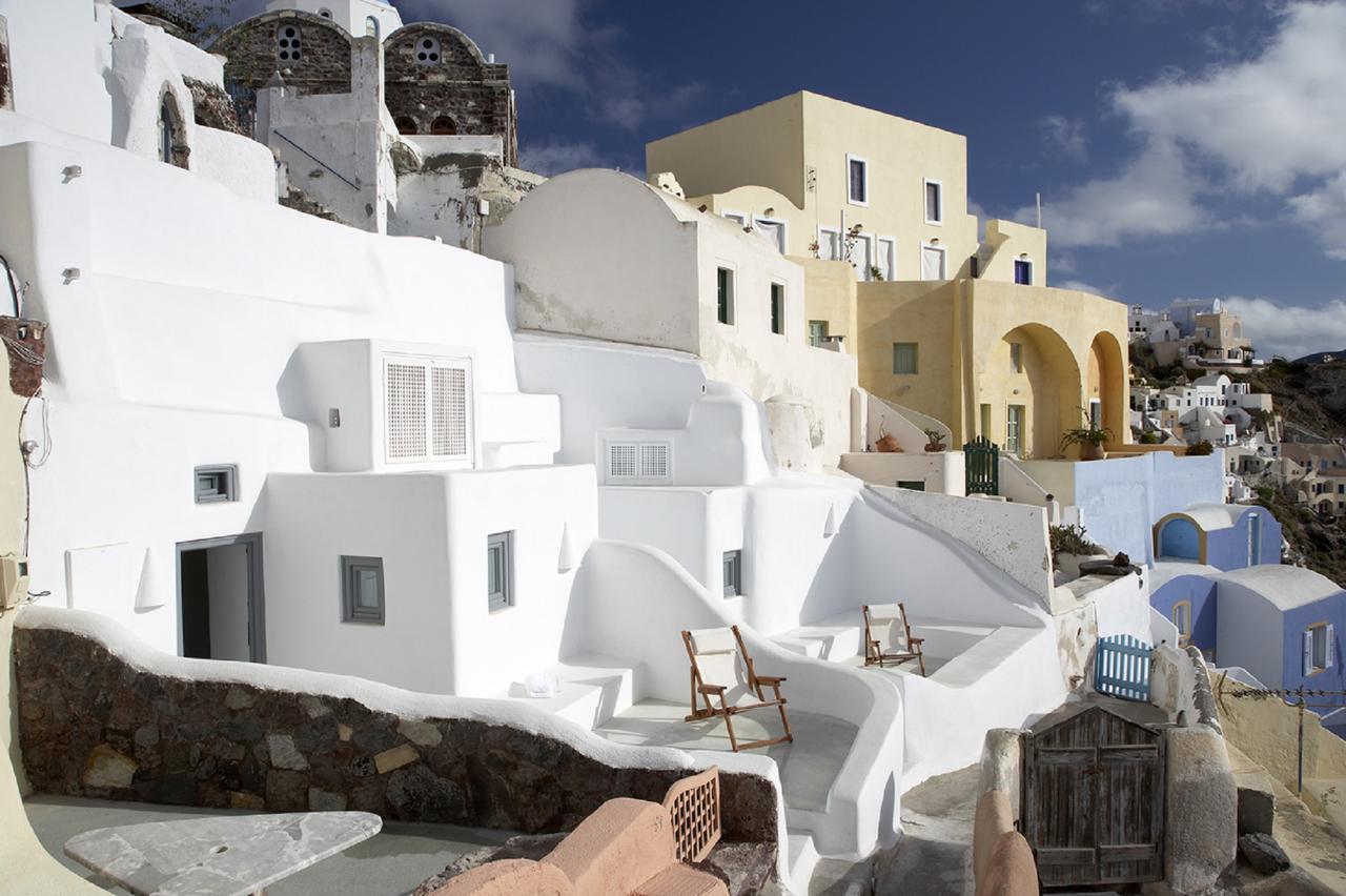 White Suite Oia  Luaran gambar